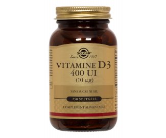Vitamine D3 400 UI 250 capsules