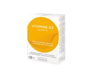 VITAMINE D3 - 90 capsules