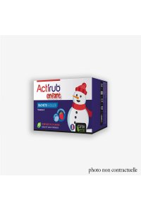 ACTIRUB Sachet enfant Framboise - 20s.