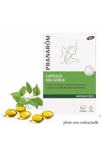 AROMAFORCE Bio NEZ/GORGE - 30 capsules