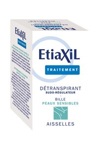 ETIAXIL dtranspirant aisselles peaux sensibles bille 15 mL