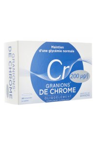 GRANIONS de Chrome 200ug 30 ampoules buvables