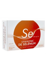 GRANIONS de Selenium 30 ampoules buvables