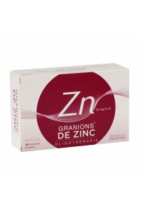 GRANIONS de Zinc 30 ampoules 