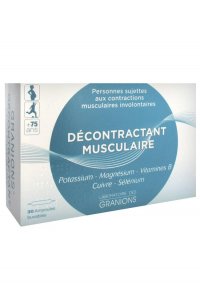 GRANIONS Decontractant Musculaire 30 ampoules buvables