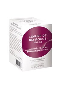 LEVURE DE RIZ ROUGE 60 glules