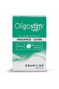 OLIGOSTIM Manganse-Cuivre 40 comprims sublinguaux