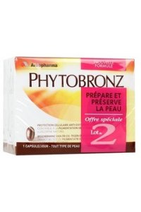 PHYTOBRONZ prpare et prserve la peau lot de 2 x 30 capsules