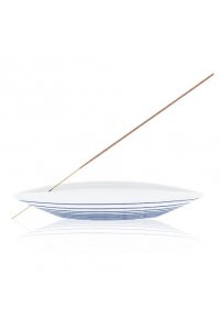 Porte Encens PIROGUE Porcelaine