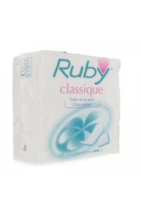 RUBY CLASSIQUE NORMAL 18 serviettes