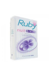 RUBY SERVIETTES EXTRA-LONGUE ET EPAISSE - NUIT 12 serviettes