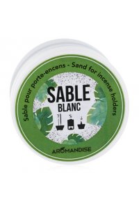 Sable blanc porte-encens et brle parfum 