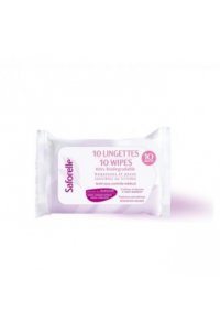 Saforelle  Lingettes Intimes Ultra Douces (Sachet de 10)