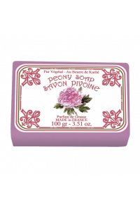 Savon parfum  la PIVOINE 100g