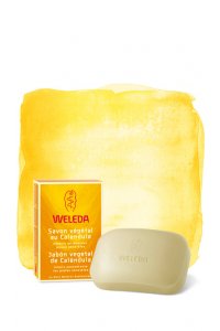 Savon vgtal au calendula en pain 100g