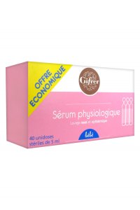 Srum physiologique - 40 unidoses de 5ml