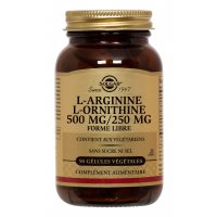 SOLGAR L-Arginine L-Ornithine 50 gélules
