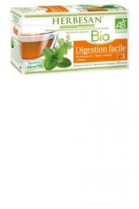 TISANE DIGESTION FACILE BIO 20 sachets 