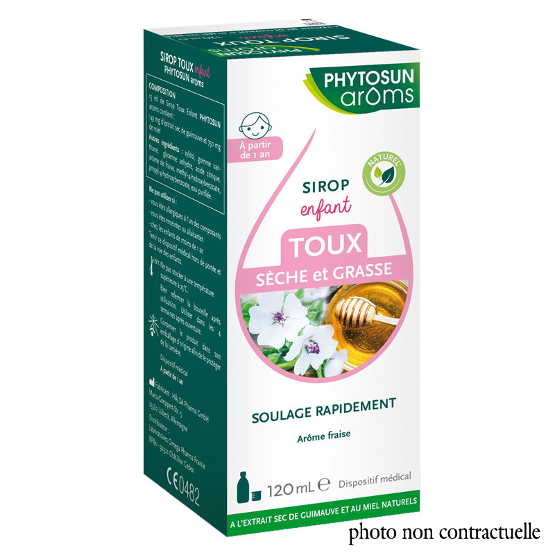 La pharmacie rolland : Sirop TOUX SECHE et GRASSE enfants