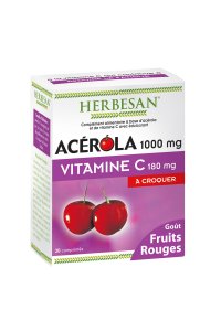 ACEROLA 1000 go�t FRUITS ROUGES 