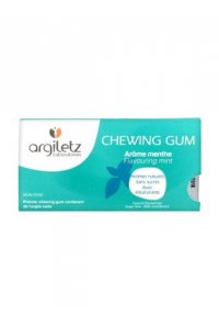 ARGIL'GUM MENTHE Sans Sucre - 12 chewing gum