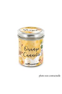 BOUGIE ORANGE CANNELLE -150g