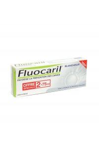 FLUOCARIL Dentifrice blancheur lot de 2 tubes de 75ml