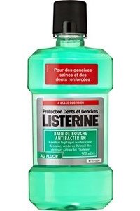Listerine Bain de bouche anti bacterien 250mL