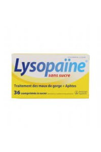 LYSOPAINE Sans sucre