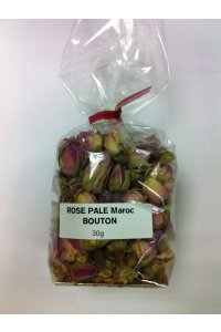 ROSE PALE du Maroc Boutons 30g