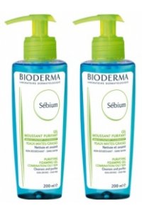 Sbium Gel Moussant Purifiant - 2x200ml