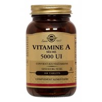 SOLGAR Vitamine A 5000 UI 100 comprims