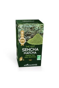 Th vert SENCHA-MATCHA 18 infusettes