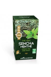 Th vert SENCHA-MENTHE 18 infusettes