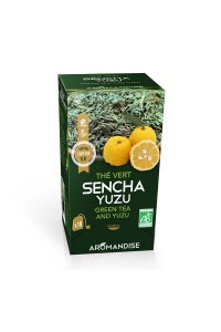 Th vert SENCHA-YUZU 18 infusettes