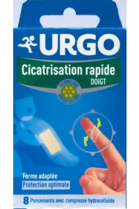  URGO Cicatrisation Rapide Spcial Doigt - 8 pansements 
